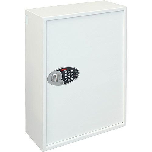 Phoenix Cygnus Key Deposit Safe KS0036E 700 Hook with Electronic Lock White