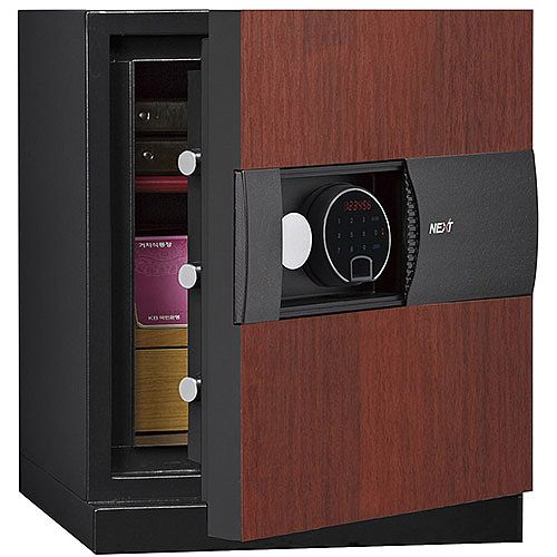 Phoenix Next LS7001FC Luxury Safe Size 1 Cherry with Fingerprint Lock Cherry 47L 60min Fire Protection