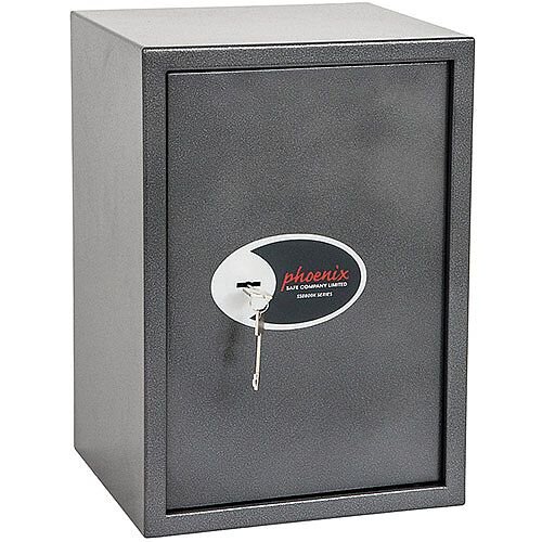 Phoenix Vela Home &Office SS0804K Size 4 Security Safe with Key Lock Metalic Graphite 51L Phoenix Vela Home &Office SS0804K Size 4 Security Safe with Key Lock Metalic Graphite 51L