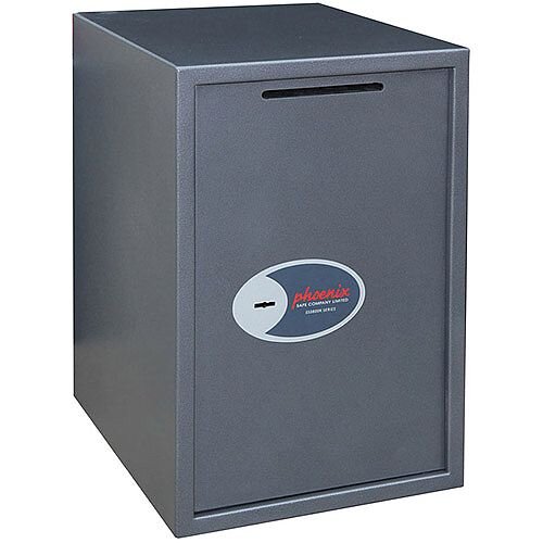 Phoenix Vela Deposit Home &Office SS0805KD Size 5 Security Safe with Key Lock Metalic Graphite 88L Phoenix Vela Deposit Home &Office SS0805KD Size 5 Security Safe with Key Lock Metalic Graphite 88L