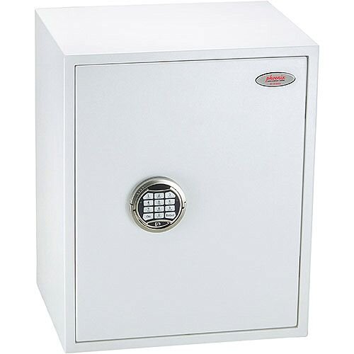 Phoenix Fortress SS1183E Size 3 S2 Security Safe with Electronic Lock White 42L