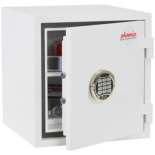 Phoenix Citadel SS1192E Size 2 Fire &S2 Security Safe with Electronic Lock White 31L 30mins Fire Protection Phoenix Citadel SS1192E Size 2 Fire &S2 Security Safe with Electronic Lock White 31L 30mins Fire Protection