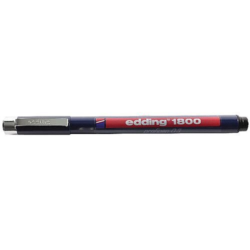 Edding 1880 Drawliner Pen - Black, Set Of 4 | BLICK Art Materials - View #4