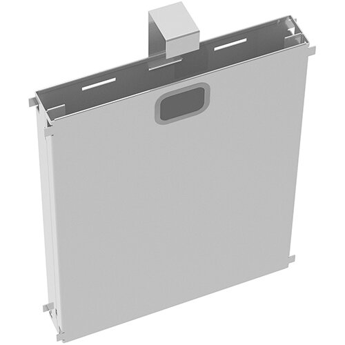 Adapt II mass vertical cable riser for intermediate bench leg - silver Adapt II mass vertical cable riser for intermediate bench leg - silver