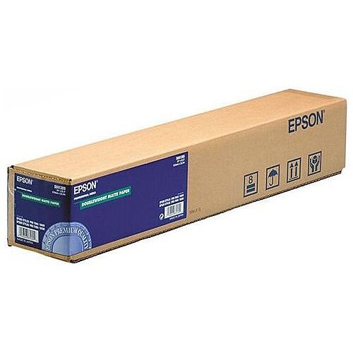 Epson Double Weight Matte Plotter Paper 24 Inches x25m 180gsm Ref C13S041385 Epson Double Weight Matte Plotter Paper 24 Inches x25m 180gsm Ref C13S041385