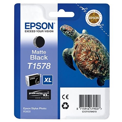 Epson Stylus Photo R3000 T1578 Inkjet Cartridge Matte Black C13T15784010 Epson Stylus Photo R3000 T1578 Inkjet Cartridge Matte Black C13T15784010