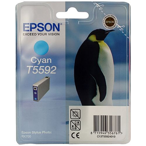 Epson Stylus Photo RX700 Inkjet Cartridge Cyan 13ml T5592 C13T559240