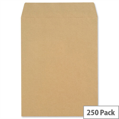 New Guardian Pocket Envelopes 270x216mm 130gsm Self Seal Pack of 250