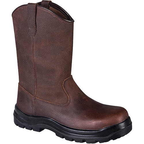 Portwest FC16 Indiana Rigger Boots Brown Size EU 44/UK 10
