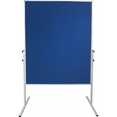 Franken ValueLine Training Board Standard 1200x1500mm Felt Blue CC-UMTF 03