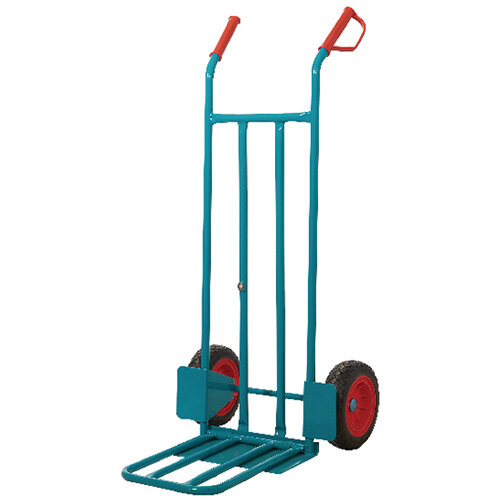GPC Apollo Heavy Duty Blue Sack Truck with Folding Toe GI704R GPC Apollo Heavy Duty Blue Sack Truck with Folding Toe GI704R