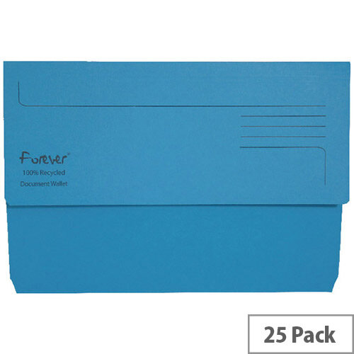 Guildhall Forever Bright Blue Document Wallet Pack of 25 211/5001 Guildhall Forever Bright Blue Document Wallet Pack of 25 211/5001