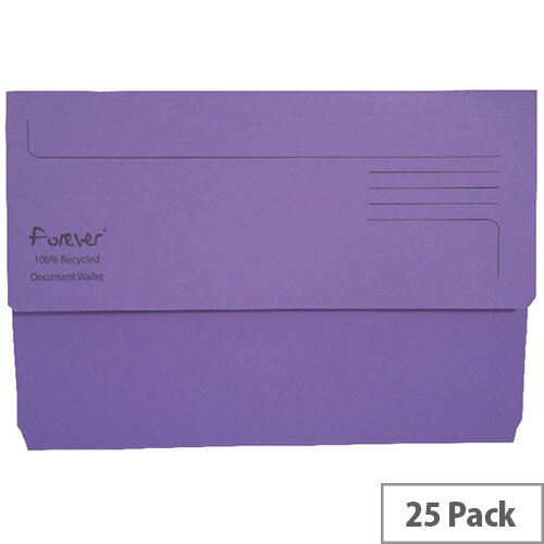 Guildhall Bright Foolscap Manilla Wallet Purple 211/5005