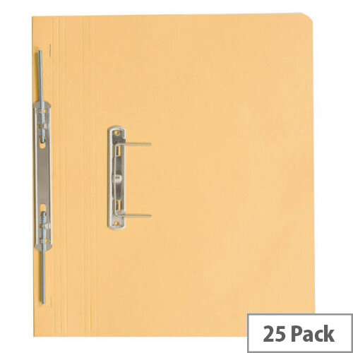 Guildhall Super Heavyweight Pocket Spiral File Yellow 211/6003 Pack 25 Guildhall Super Heavyweight Pocket Spiral File Yellow 211/6003 Pack 25