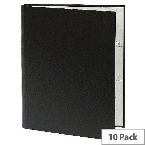 Guildhall A4 Ring Binder 30mm 2 Ring Black Pack of 10 222/0000Z