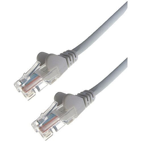Connekt Gear Snagless Network Cable RJ45 Cat6 Grey 10m - Standard RJ45 connectors used for Ethernet - Low Smoke Zero Halogen (LSZH) - added safety in the event of a fire