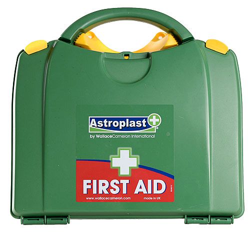 Astroplast Green Box HSA 1-10 Person First Aid Kit Incl. Eyewash & Burns