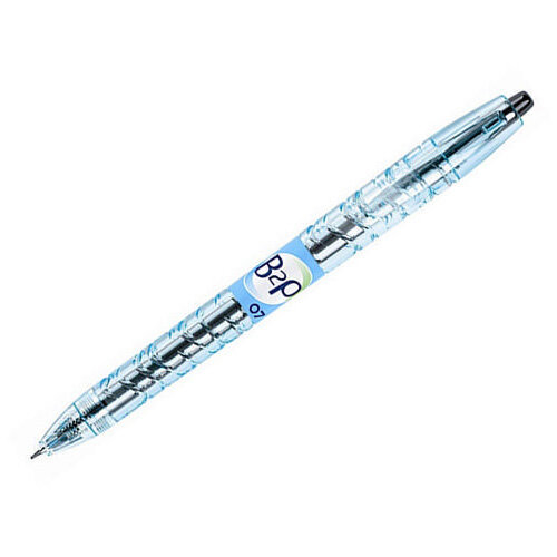 Pilot Begreen B2P Rollerball Pen Recycled Retractable 0.7mm Tip 0.39mm Line Black Ref 054101001 [Pack 10]