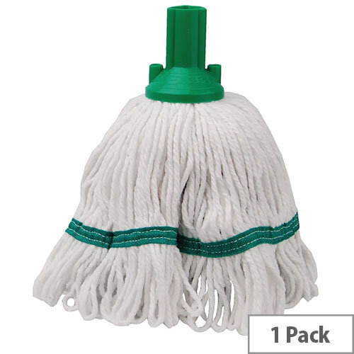 Contico Exel Revolution Mop Head, 250g, Green - Heavy-Duty Mop Head for High Traffic Areas