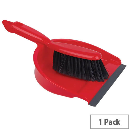 Bentley Dustpan and Brush Set Red 8011/R