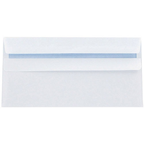 Q-Connect DL White Wallet Envelopes – Pack of 1000 Press Seal