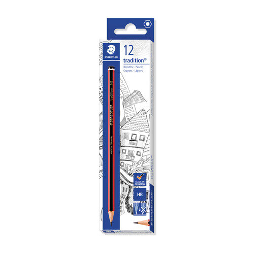 Staedtler HB Pencils - Cedar Wood, Pack of 12