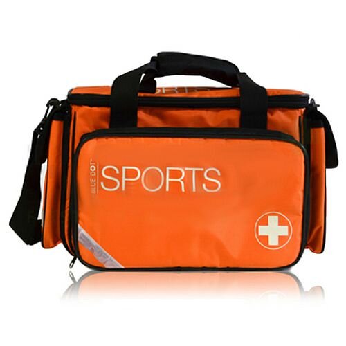 Advanced Sports First Aid Kit Complete in Large Orange Bag 1-50 Person Ref:300003PP