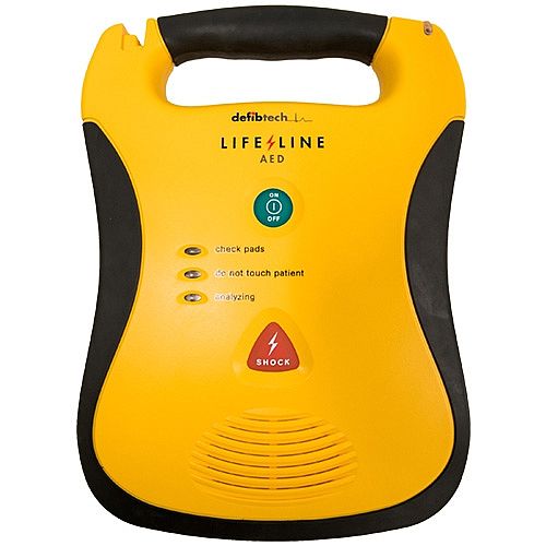 Defibtech Lifeline AED Semi-Automatic Defibrillator - Lightweight, fully integrated design - Rugged and Durable - simple and intuitive - Clear Voice Prompts -DDU-100E