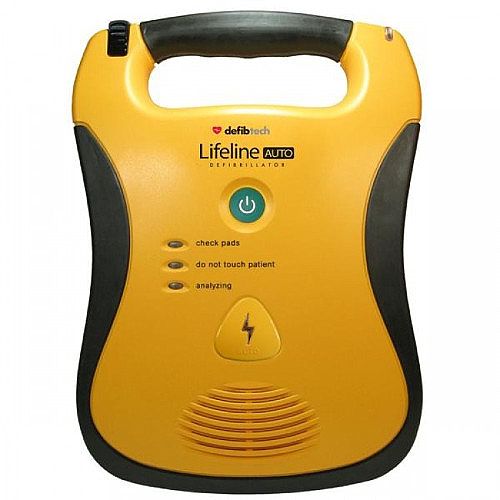 Defibtech Lifeline AUTO Fully Automatic Defibrillator - Rugged, Durable Design - Clear Voice Prompts - One-Button Operation - DDU-120E 5001166