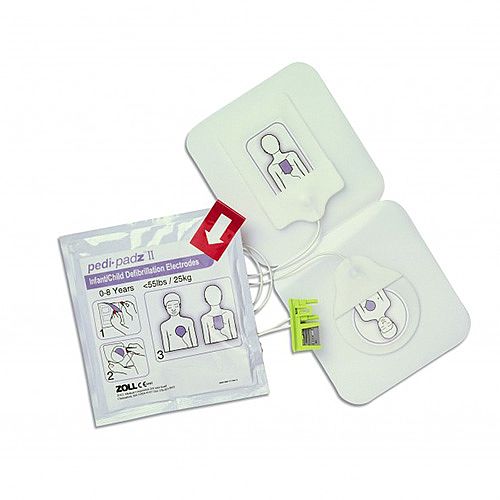 ZOLL AED Pedi-Padz II Child/Paediatric Pads Defibrillation Electrodes ZOLL AED Pedi-Padz II Child/Paediatric Pads Defibrillation Electrodes