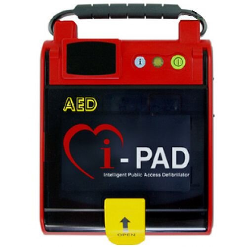 CU Medical Systems iPAD Saver NF1200 Fully Automatic Defibrillator - Rugged, Durable Design with Easy Grip Integrated Handle - Can be Used by Minimally Trained Individuals CU Medical Systems iPAD Saver NF1200 Fully Automatic Defibrillator - Rugged, Durable Design with Easy Grip Integrated Handle - Can be Used by Minimally Trained Individuals