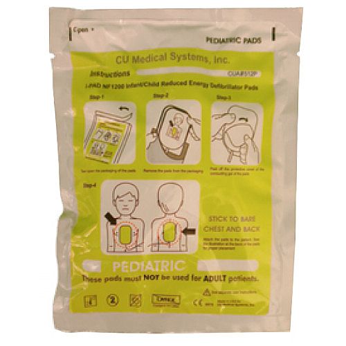 CU Medical Systems iPAD SAVER NF1200 Child Defibrillation Electrode Pads CU Medical Systems iPAD SAVER NF1200 Child Defibrillation Electrode Pads