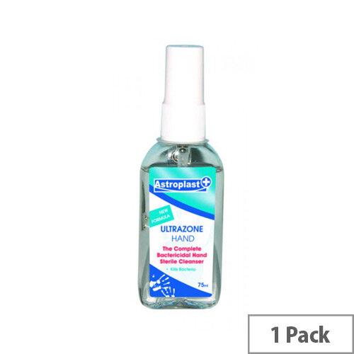 Astroplast Ultrazone Hand Sterile Cleanser 75ml with Belt Clip Astroplast Ultrazone Hand Sterile Cleanser 75ml with Belt Clip