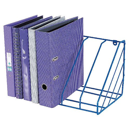 Blue Plastic Coated Wire Universal Storage Rack WR222BL Hunt Office UK