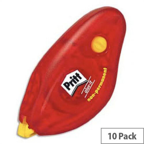 Pritt Glue-it Compact Roller Restickable 8.4mm x8.5 Metres 619767 10 Pack Pritt Glue-it Compact Roller Restickable 8.4mm x8.5 Metres 619767 10 Pack