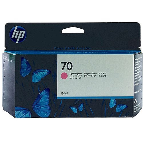 Hewlett Packard HP 70 Inkjet Cartridge 130ml Light Magenta C9455A Hewlett Packard HP 70 Inkjet Cartridge 130ml Light Magenta C9455A
