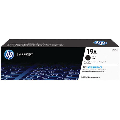 HP 19A Original LaserJet Imaging Drum CF219A - page yield of 12000 pages - give striking results each and every time - deliver vibrant colours and crisp black text HP 19A Original LaserJet Imaging Drum CF219A - page yield of 12000 pages - give striking results each and every time - deliver vibrant colours and crisp black text