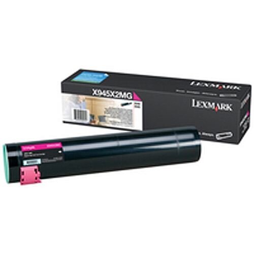 Lexmark X940 Toner Cartridge High Yield Magenta X945X2MG Lexmark X940 Toner Cartridge High Yield Magenta X945X2MG