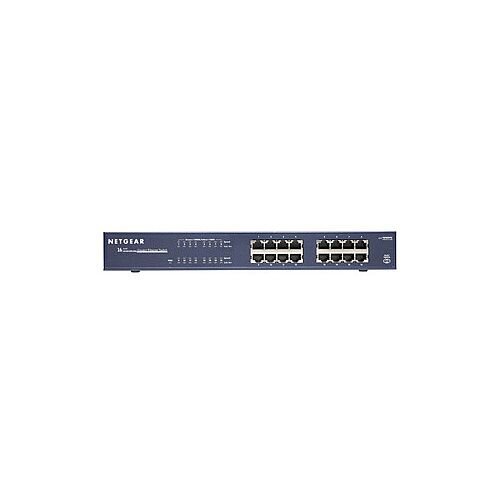 Netgear ProSafe JGS516 16 Ports Ethernet Switch 16 x Gigabit Ethernet Network 2 Layer Supported Rack-mountable Netgear ProSafe JGS516 16 Ports Ethernet Switch 16 x Gigabit Ethernet Network 2 Layer Supported Rack-mountable
