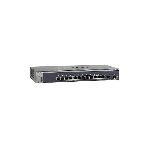 Netgear ProSafe M4100-D12G 12 Ports Manageable Ethernet Switch 2 Layer Supported Desktop Wall Mountable Netgear ProSafe M4100-D12G 12 Ports Manageable Ethernet Switch 2 Layer Supported Desktop Wall Mountable
