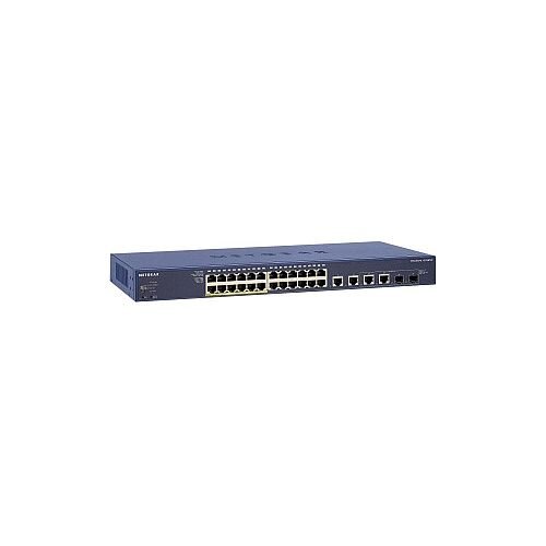 Netgear ProSafe FS728TLP 24 Ports Manageable Ethernet Switch 2 Layer Supported Desktop