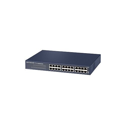 Netgear ProSafe JFS524 24 Ports Ethernet Switch 2 Layer Supported Rack-mountable Desktop Netgear ProSafe JFS524 24 Ports Ethernet Switch 2 Layer Supported Rack-mountable Desktop