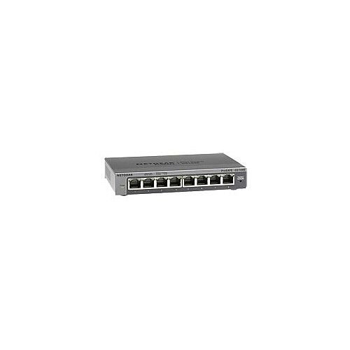 Netgear ProSafe GS108E 8 Ports Manageable Ethernet Switch 3 Layer Supported Desktop Rack-mountable Wall Mountable Under Table Netgear ProSafe GS108E 8 Ports Manageable Ethernet Switch 3 Layer Supported Desktop Rack-mountable Wall Mountable Under Table