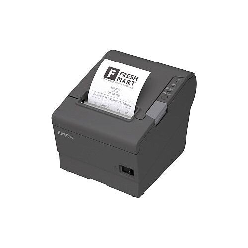 Epson TM- T88V Direct Thermal Printer Monochrome Desktop Receipt Print 300 mm/s Mono 180 x 180 dpi 4 KB USB Serial 79.50mm Label Width Epson TM- T88V Direct Thermal Printer Monochrome Desktop Receipt Print 300 mm/s Mono 180 x 180 dpi 4 KB USB Serial 79.50mm Label Width