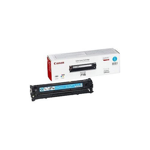 Canon 716C Original Toner Cartridge Cyan Laser 1500 Pages Canon 716C Original Toner Cartridge Cyan Laser 1500 Pages