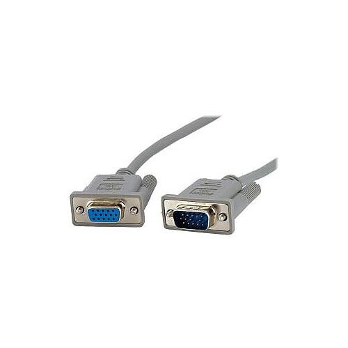StarTech VGA Monitor extension cable HD-15 M HD-15 F 10 ft 1 x HD-15 Male VGA 1 x HD-15 Female VGA Grey StarTech VGA Monitor extension cable HD-15 M HD-15 F 10 ft 1 x HD-15 Male VGA 1 x HD-15 Female VGA Grey