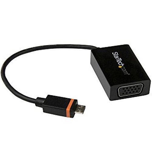 StarTech SlimPort VGA to Micro USB Adapter Video Converter SLMPT2VGA StarTech SlimPort VGA to Micro USB Adapter Video Converter SLMPT2VGA