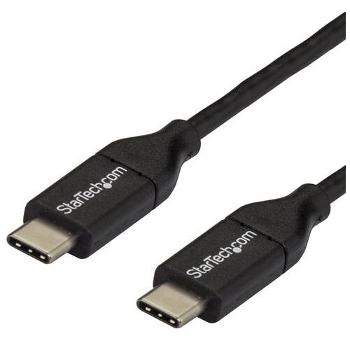 StarTech.com USB-C to USB-C Cable - M/M - 3 m (10 ft.) - USB 2.0, 3 m, USB C, USB C, USB 2.0, 480 Mbit/s, Black
