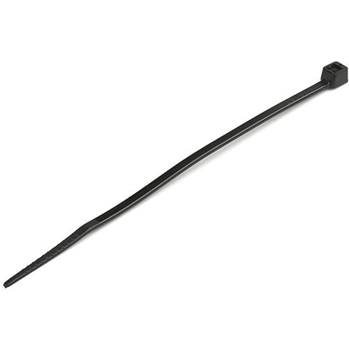 StarTech.com 100 Pack 4 Inches Cable Ties - Black Small Nylon/Plastic Zip Tie - Adjustable Electrical/Network Cable Wraps/-40 to +85C Temp/94V-2 Fire & UL Rated TAA, Releasable cable tie, Nylon, Plastic, Black, 2.2 cm, V2, -40 - 85 C