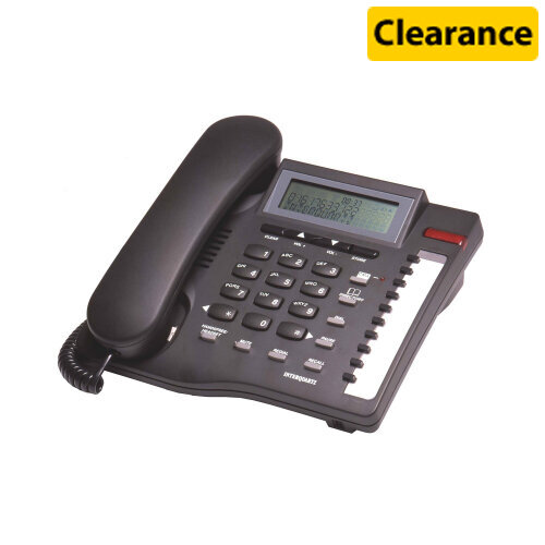 Interquartz Gemini CLI 9335 Corded Telephone + Caller ID Black 9335B4